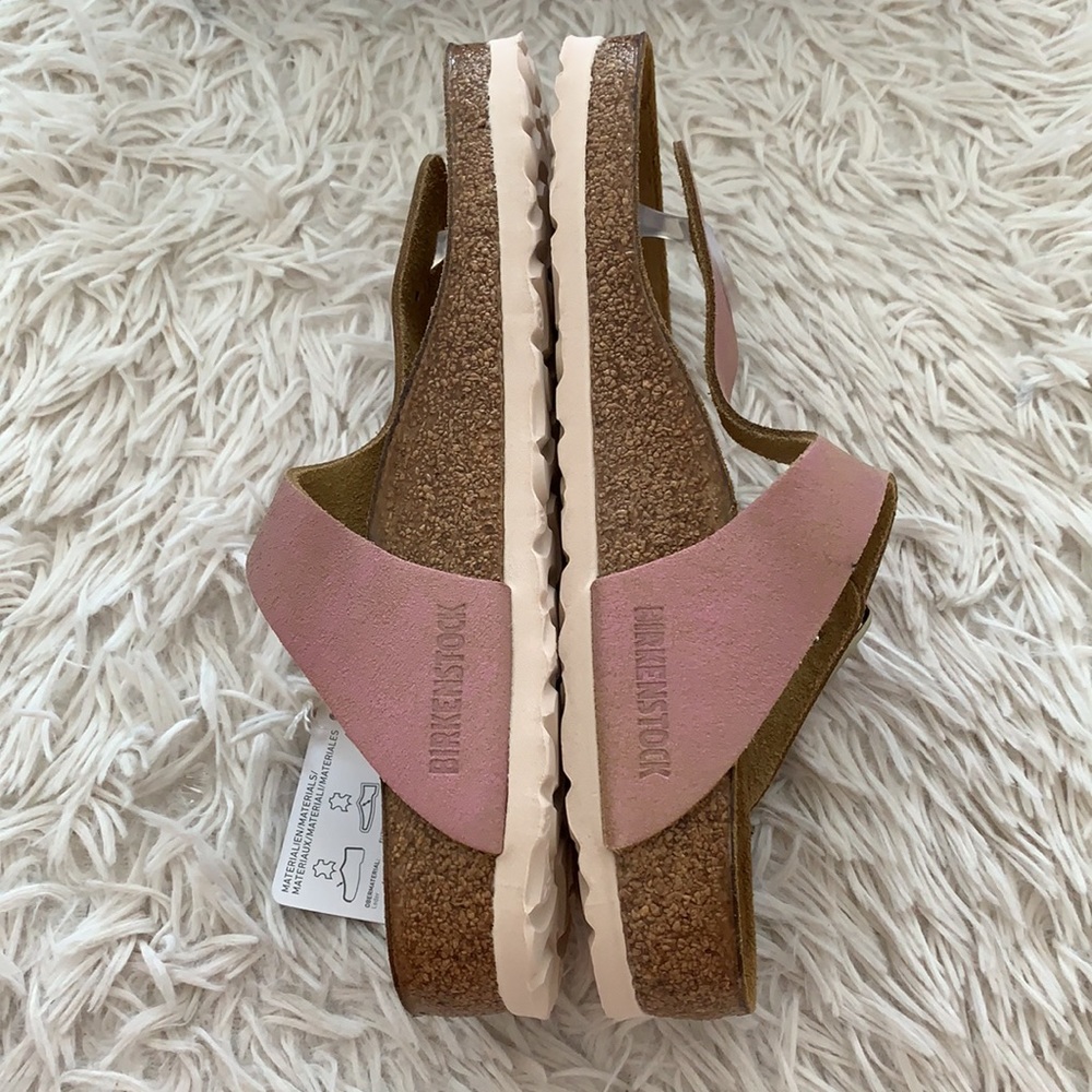 New Birkenstock Gizeh washed metallic pink - Picture 5 of 6
